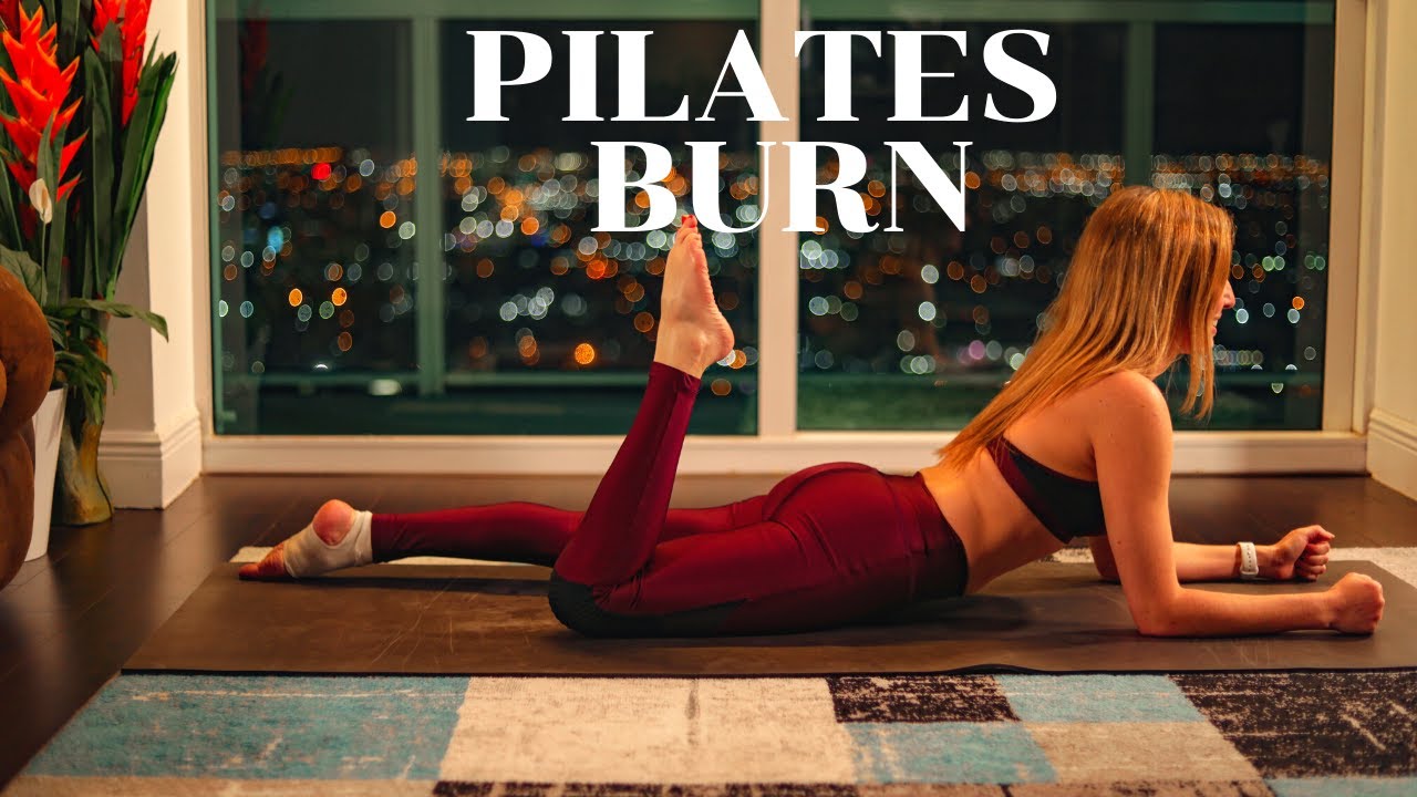 PILATES BURN - CORONAVIRUS Quarantine - Home Exercise Series - (No Equipment)