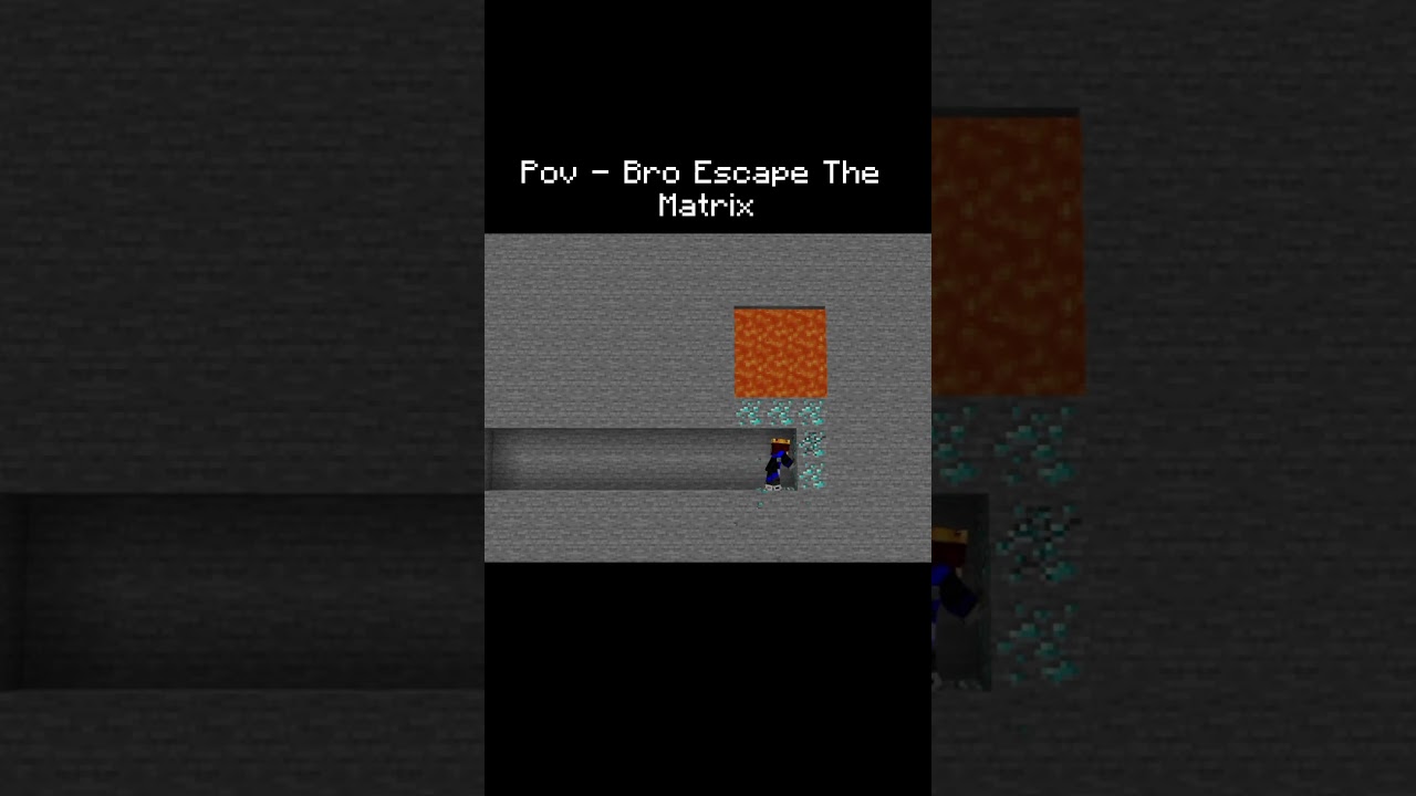 pov - you escaped the matrix