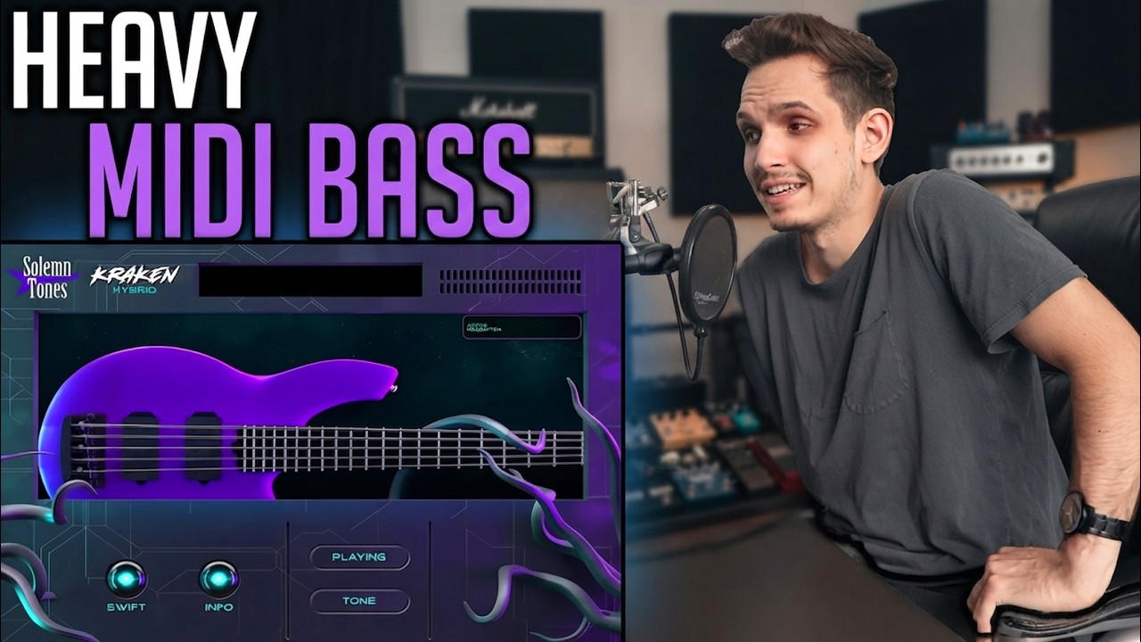 HEAVIEST Metal Bass Plugin? (Kraken Hybrid Bass) / Nik Nocturnal