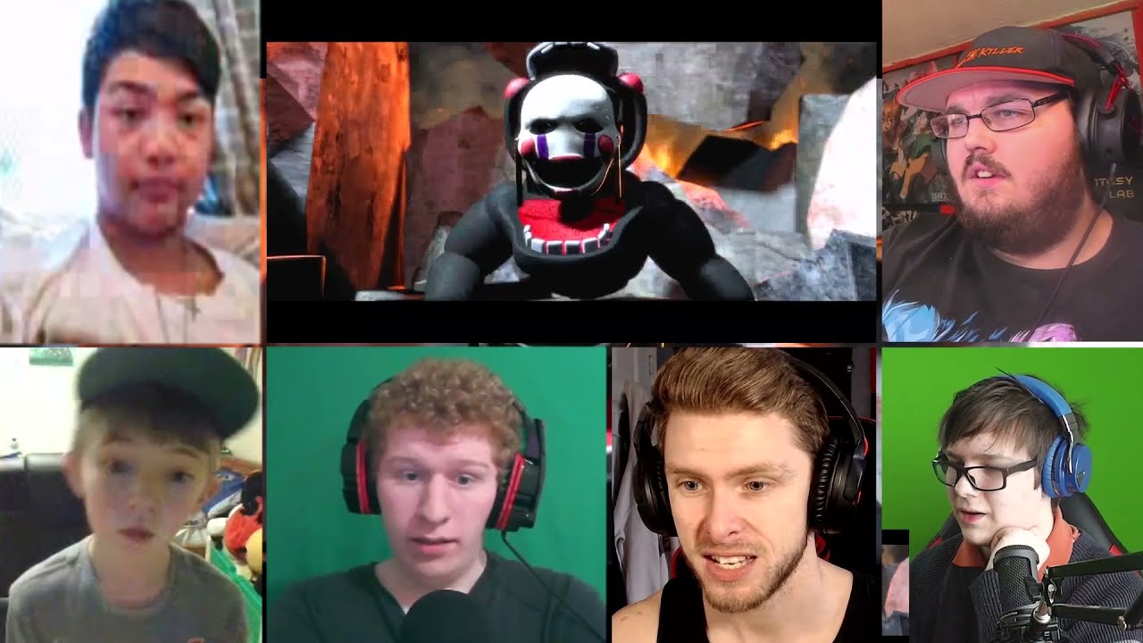 FNaF-SFM | One Place | CG5-Labyrinth [REMAKE] [REACTION MASH-UP]#1344