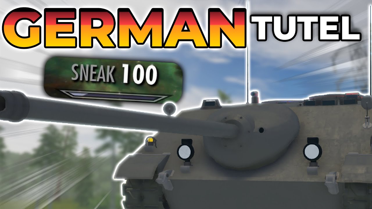 The GERMAN TUTEL | Cursed Tank Simulator