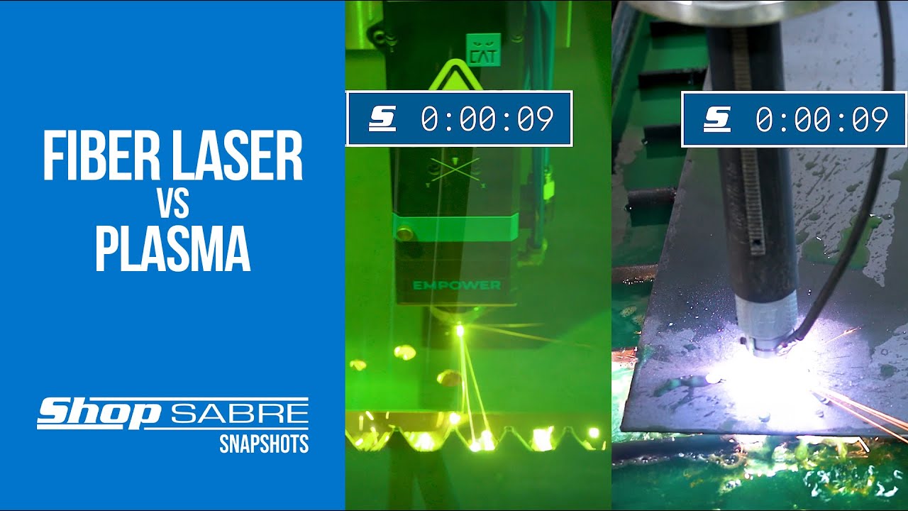 Fiber Laser VS Plasma | ShopSabre Snapshots