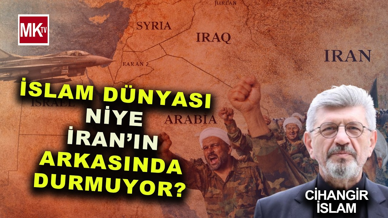 BU SORUYA YANIT VERİLMEDİ!İRAN'IN ARKASINDA NİYE MÜSLÜMAN ÜLKELER DURMUYOR? Cihangir İslam Yorumladı