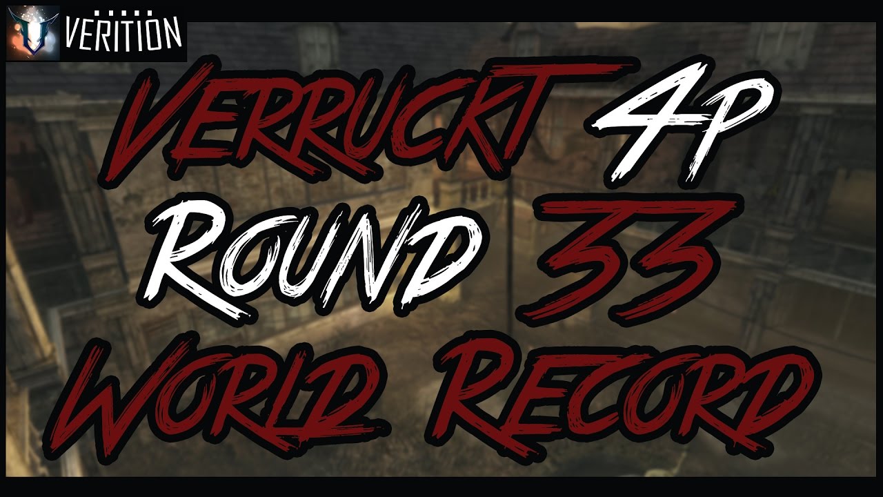 Verruckt 4p First Room World Record Round 33