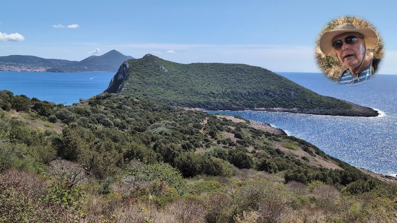 Wandern in Griechenland, Peloponnes: Um die Lagune am Voidokilia Strand