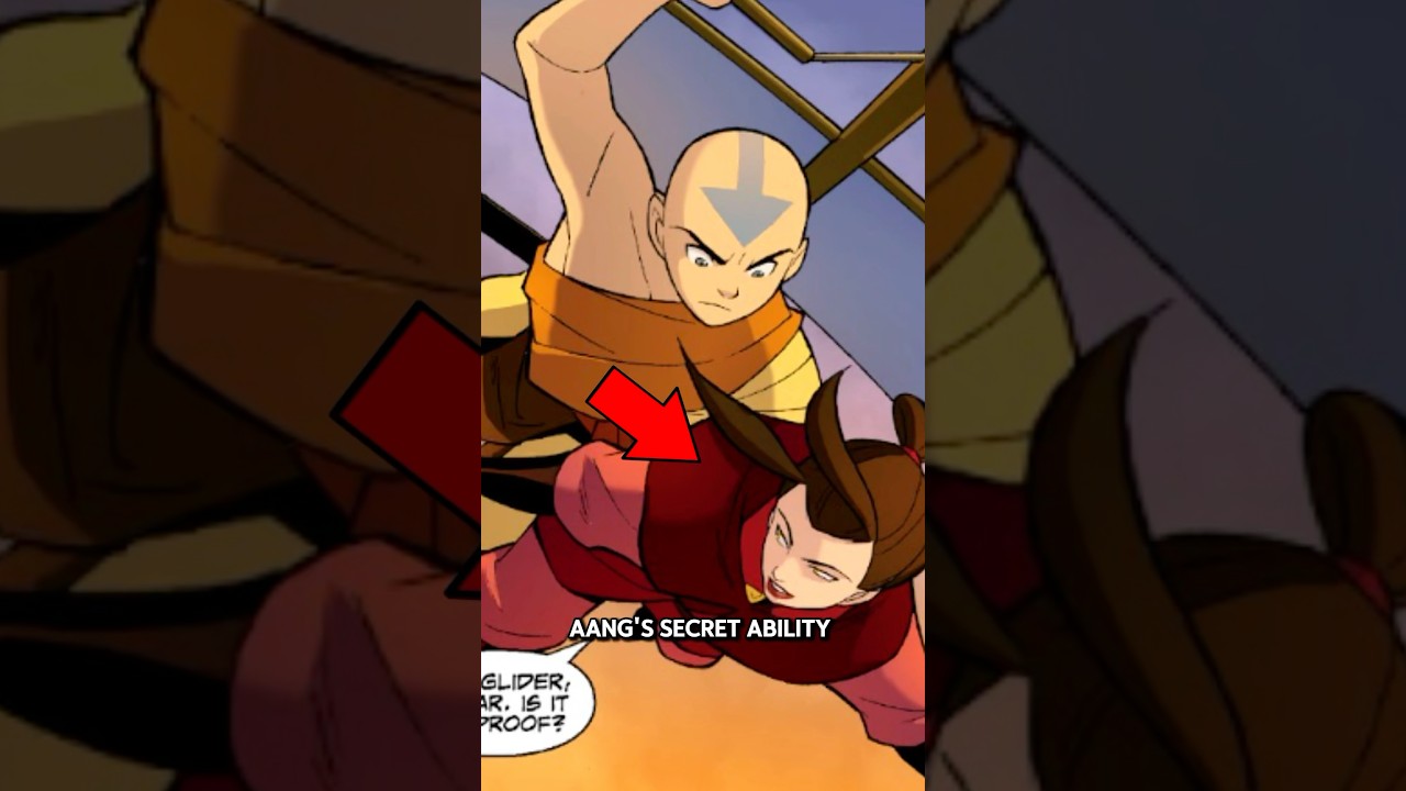 Aang secret ability nobody talks about  #avatar