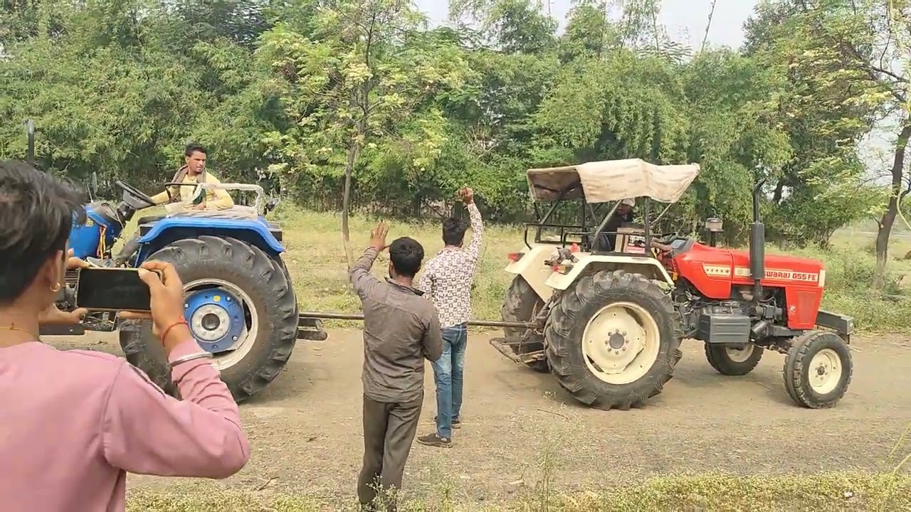 Swaraj855 48hp vs Sonalika tiger 55 hp Tochan 🔥💪