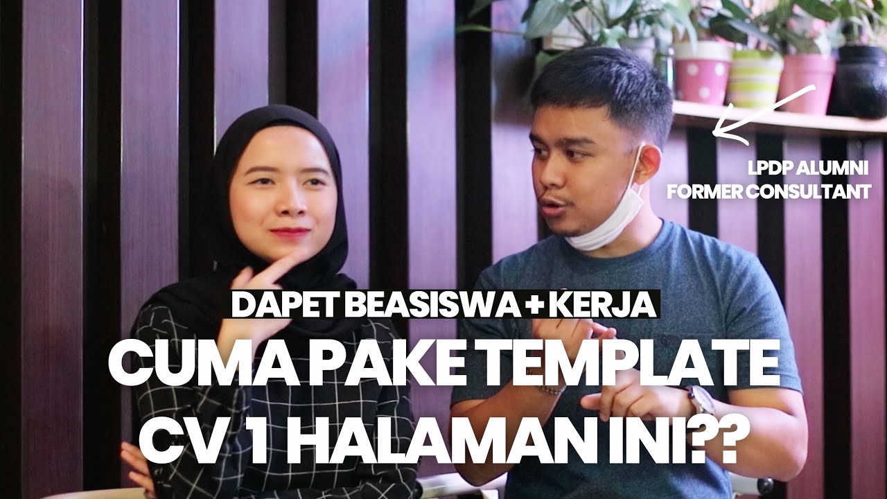 CARA BUAT CV UNTUK YANG BARU LULUS / PROFESIONAL MUDA