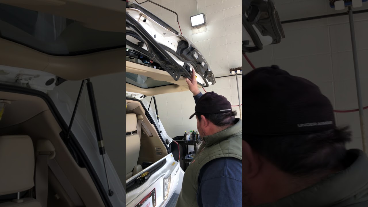 Replace tail light on Lexus lx570