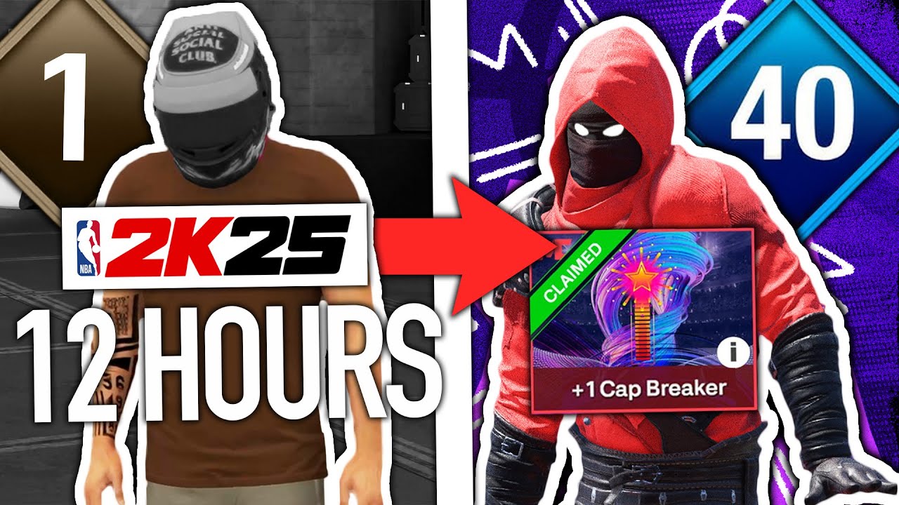 5 FASTEST Ways To Hit LEVEL 40 NBA 2K25 *WITH PROOF*