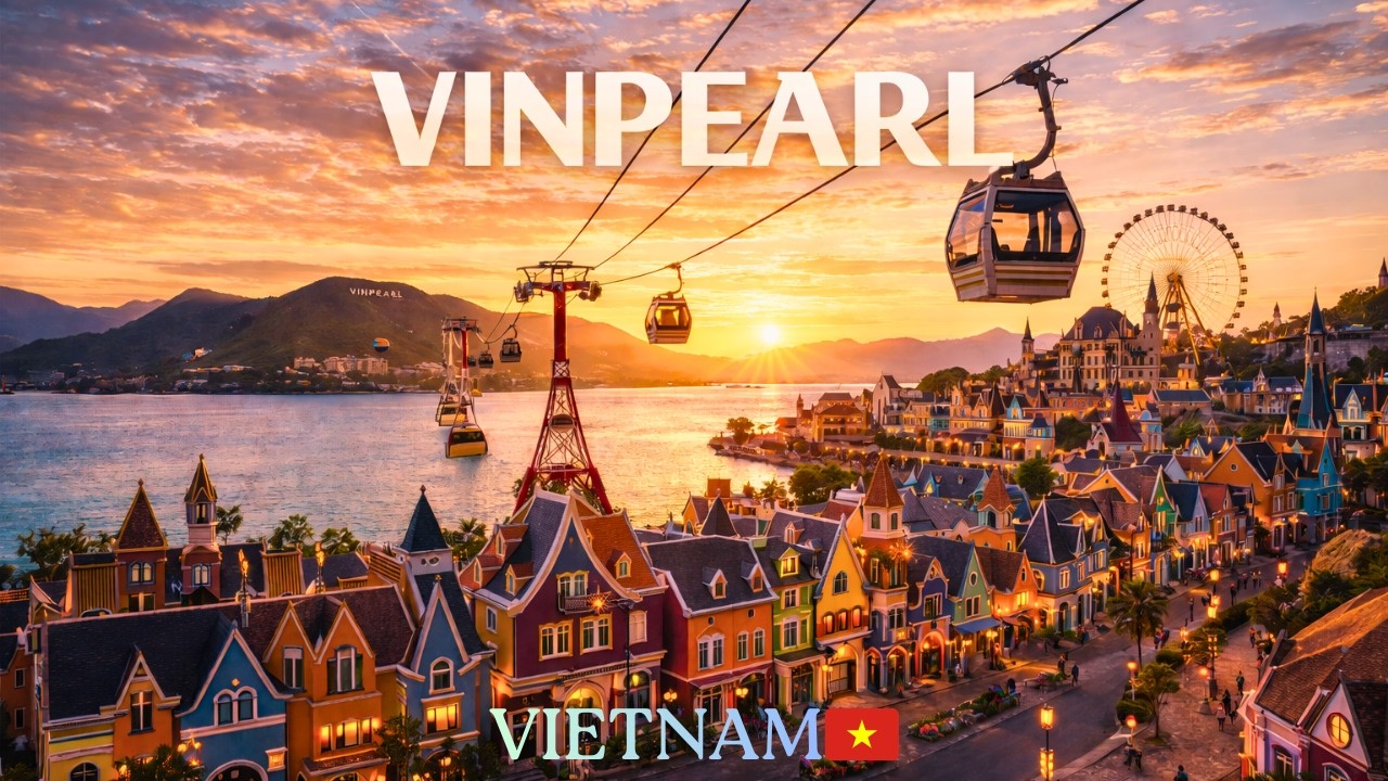 Vietnam’s Island of Dreams! 🎡 Vinpearl Harbor & VinWonders Nha Trang, Vietnam 🇻🇳 4K HDR Walking Tour