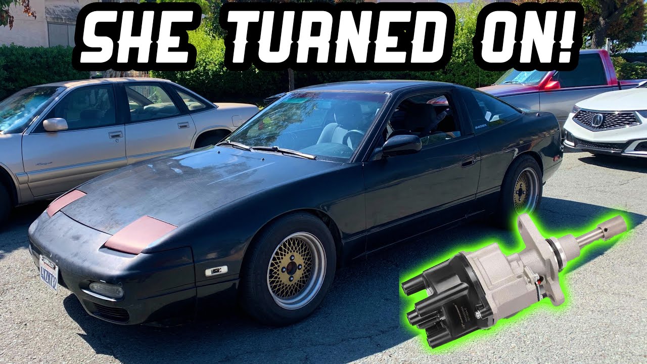 Replacing Distributor On 1993 Nissan 240sx S13!! ⚡️