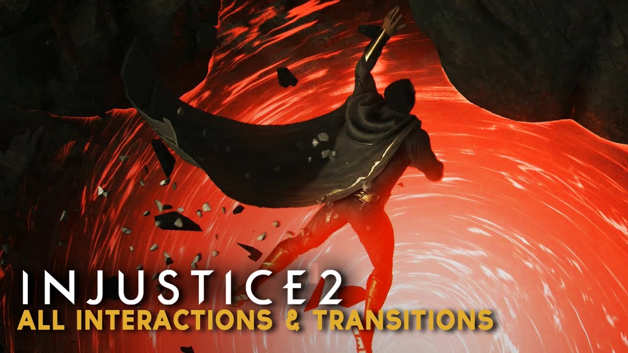 Injustice 2 - All Maps Interactions/Throwables/Transitions
