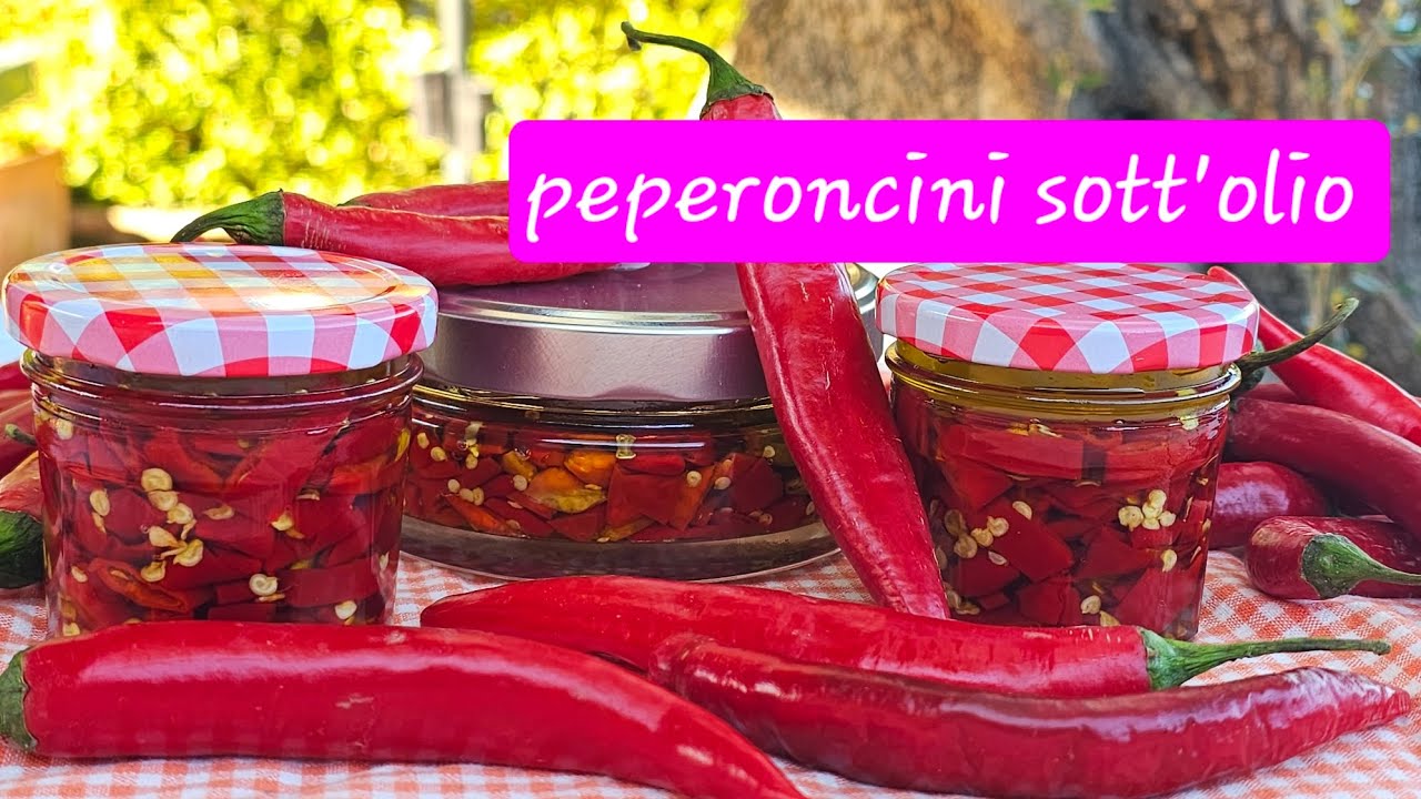 Peperoncini sott'olio 