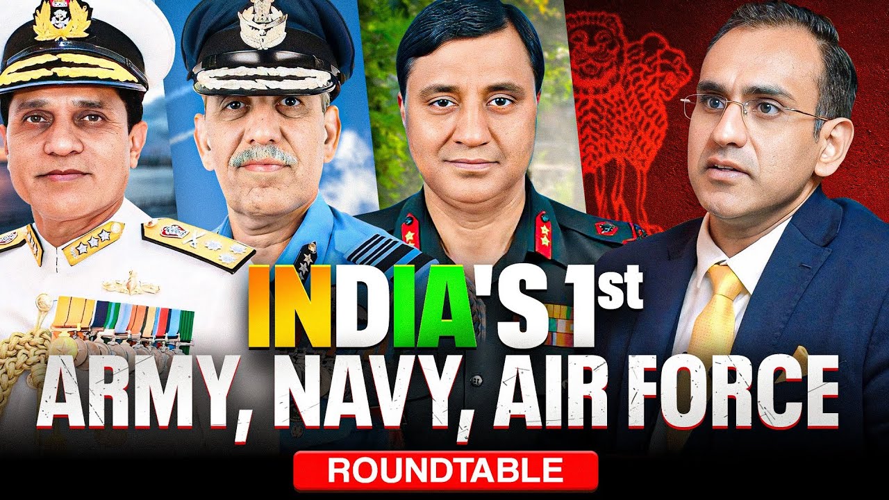 India's First Podcast w Army, Navy & Air Force's Senior Officers | Republic Day Special Roundtable