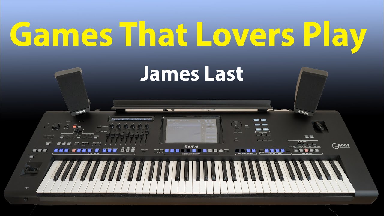 James Last - Games That Lovers Play - Keybord Yamaha Genos Cover Instrumental