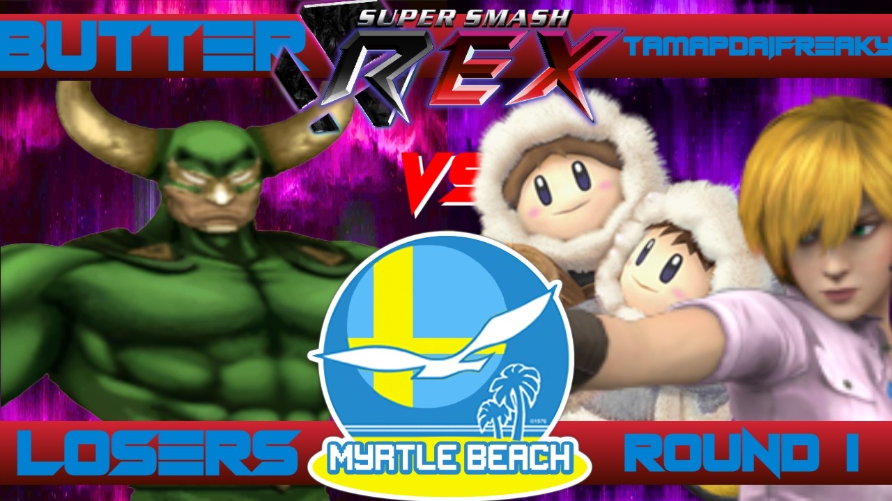 SocaSmash 170 Smash REX: Butter (Black Shadow) vs TamaPDaiFreaky (Zero Suit Samus, Ice Climbers) LR1