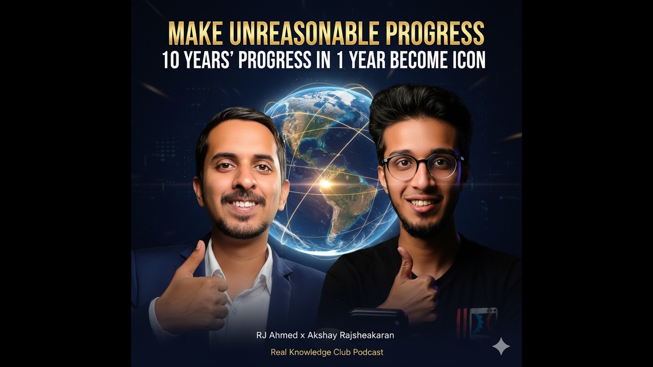 How to Become a Global ICON Through Podcasting (AI Era Strategy) | RJ Ahmed & Akshay Rajsheakaran