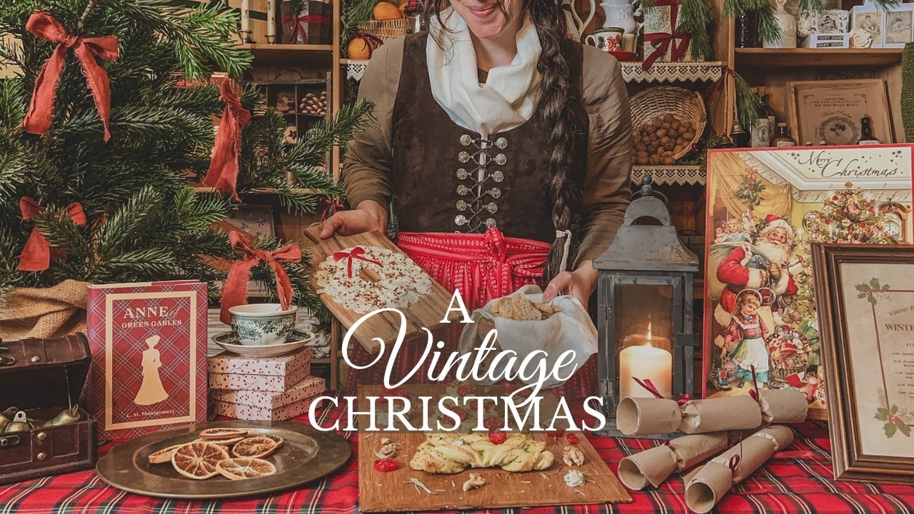 🌲 Preparing for an old-fashioned Christmas at the Vintage Shopkeeper's | Cottagecore/Victorian Movie