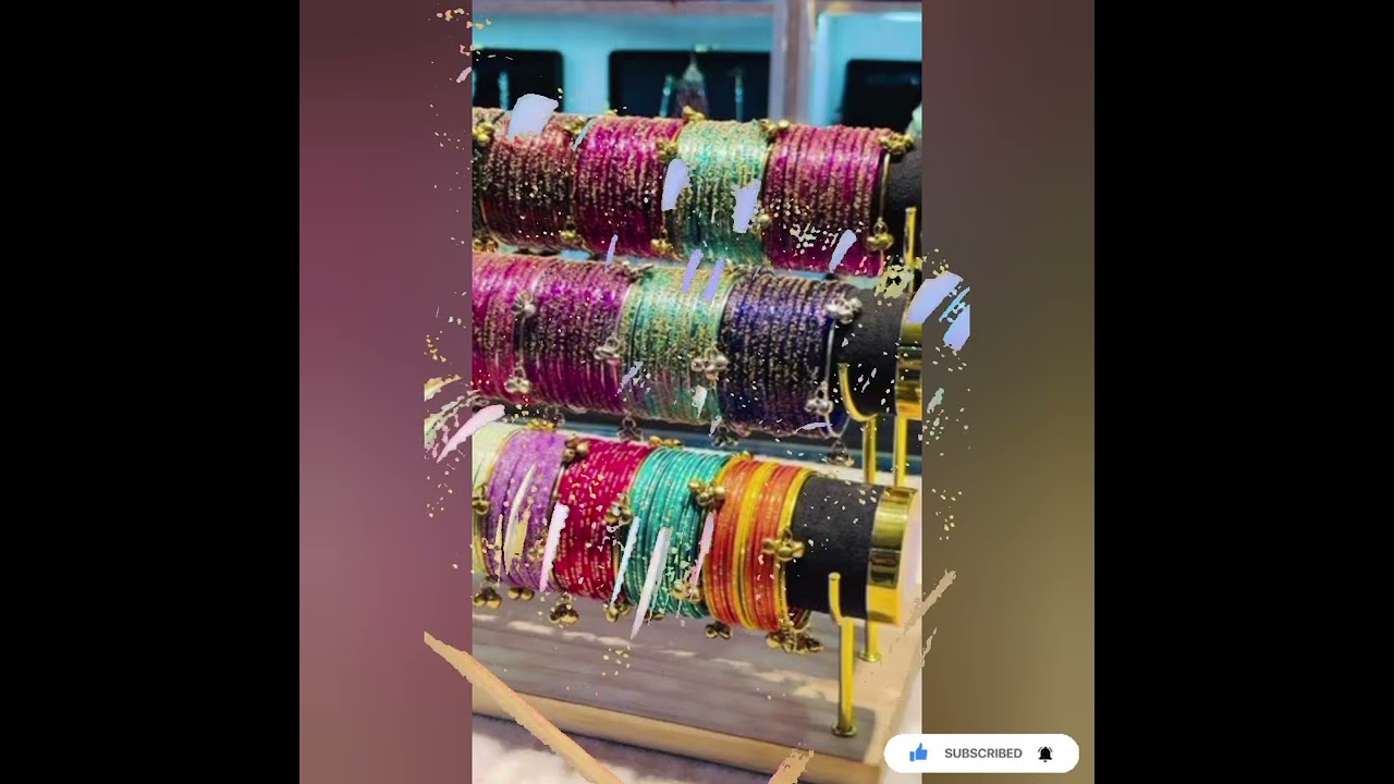 MOST beautiful Kashmiri chorian trend Kashmiri bangles ✨😍🥰❤️🎀 #cute #shortvideo #trending 