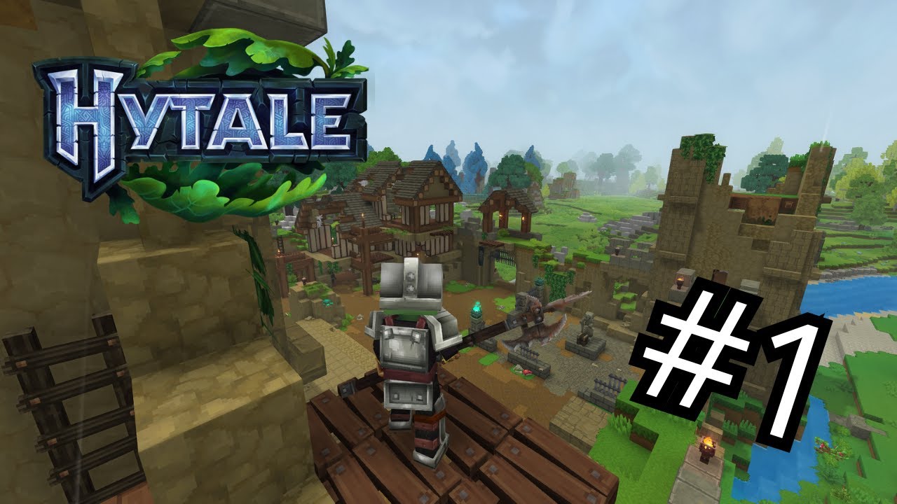 Jogando Hytale pela primeira vez #1