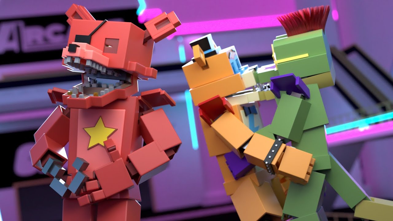 Minecraft FNAF Spin The Bottle Truth or Dare!! (Minecraft Roleplay)