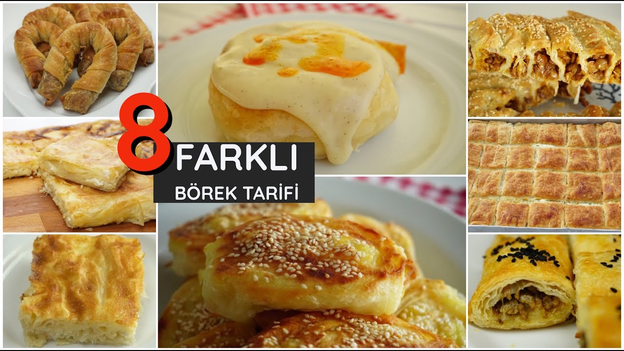 Hazır yufkadan çok kolay ve çabuk birbirinden farklı  8 börek tarifi / Figen Ararat