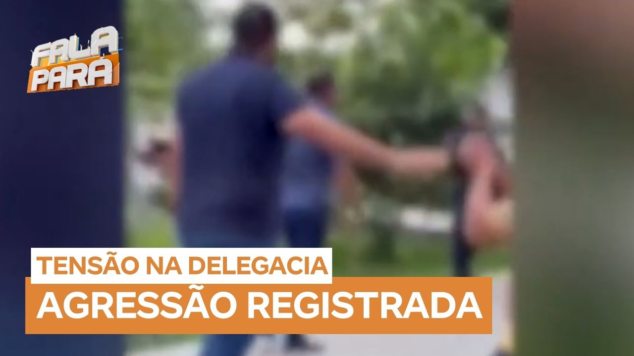 Vereador agride repórter na porta de delegacia no Pará
