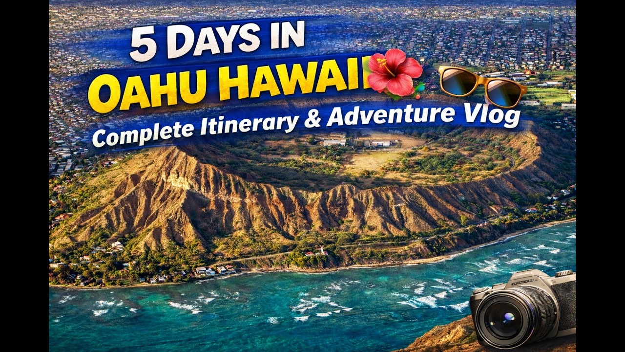 5 Days in Oahu Hawaii 🌺 Complete Itinerary & Adventure Vlog
