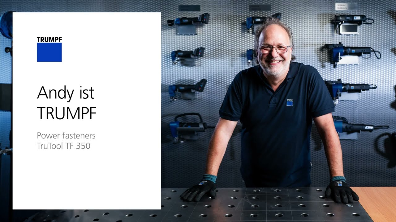 Joining metal parts without fasteners - TF350 Power fastener