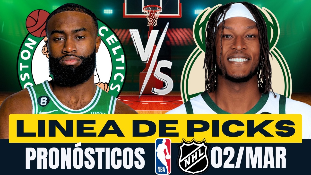 🔥🏀🏒 PRON&Oacute;STICOS NBA Y NHL PARA HOY 02 MARZO 🤑 PARLAY GRATIS🔥