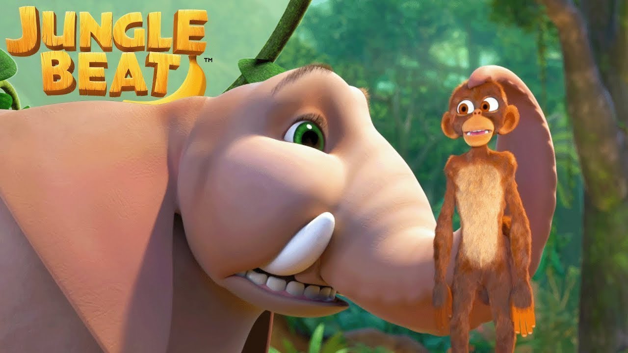 Feeling FLAT | Jungle Beat | Cartoons for Kids | WildBrain Zoo