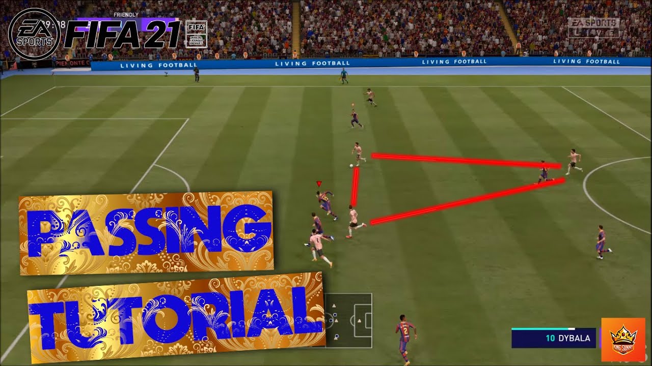 Fifa 21 Passing Tutorial| Pro players secret trick to do accurate passes|