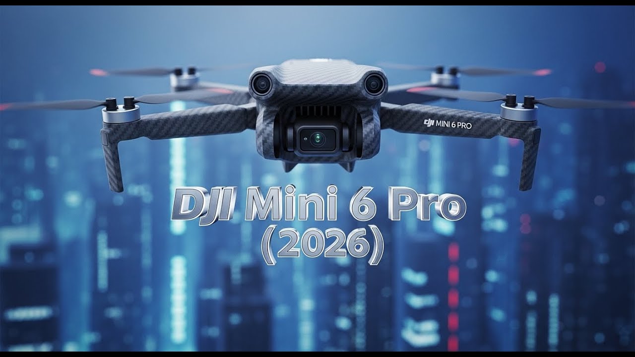 DJI Mini 6 Pro (2026) &mdash; Официальный первый взгляд, утечки, характеристики! (Официальные утечки)