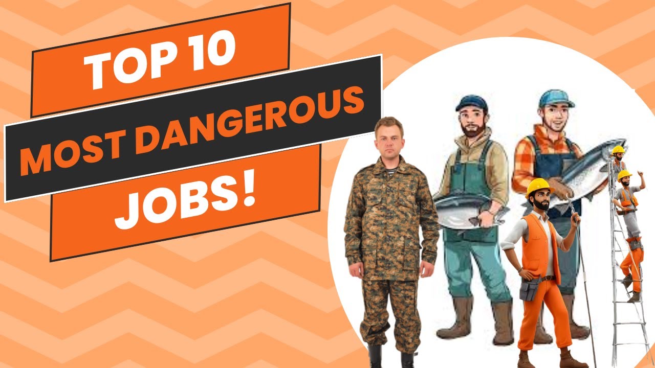 Top 10 Most Dangerous Jobs in the World (2025) | Risky Careers You Won&rsquo;t Believe!