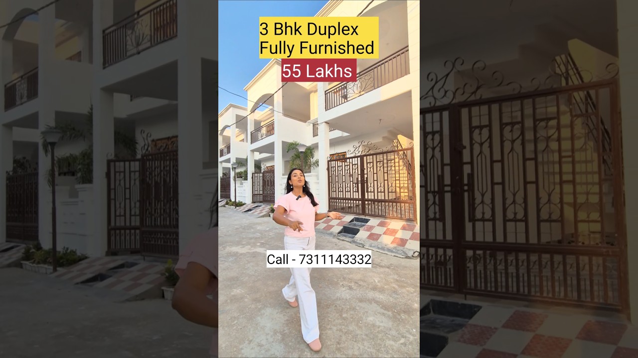 3 Bhk Duplex For Sale In Lucknow | लखनऊ की Prime Location Call - 7311143332 @SimplyShilpi