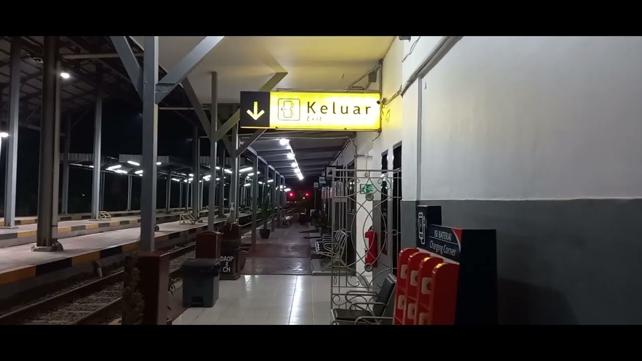 Keadaan Stasiun Haurgeulis Indramayu Tahun 2022