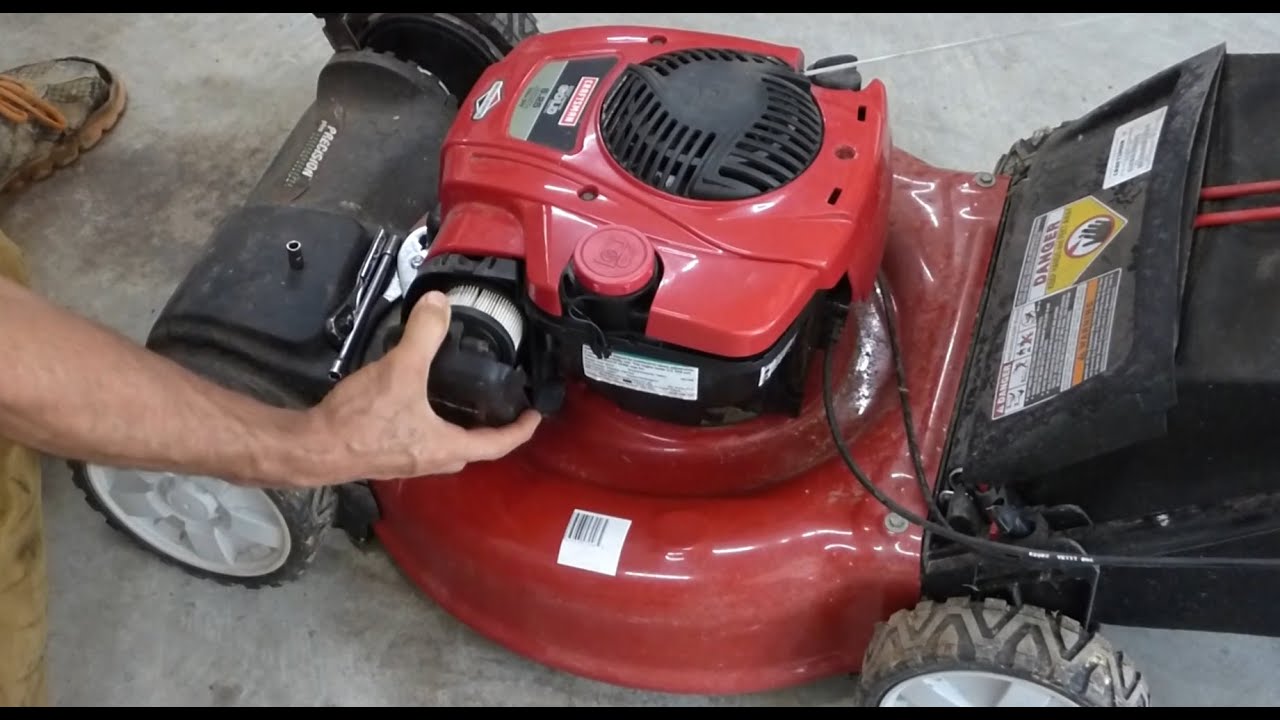 Mower Won't Start - Briggs & Stratton Plastic Carburetor -  EASY Diagnose, Removal & Repair! FREE
