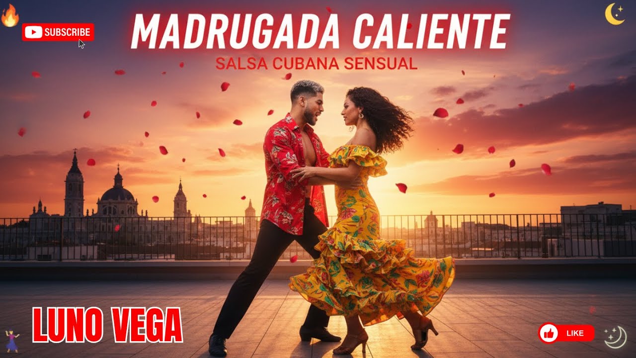 LUNO VEGA🔥🌙 MADRUGADA CALIENTE🌙🔥 – Salsa Cubana Sensual | Noche Ardiente, Pasión & Ritmo Latino