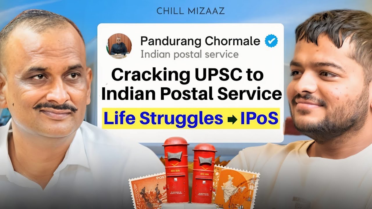 UPSC failures to Indian Postal Service | Depression, Life Lessons & Future of India Post