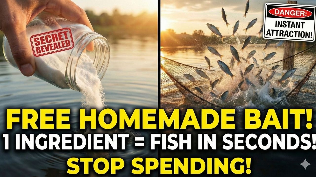 Stop Wasting Money on Bait! 1 Ingredient Attracts Fish in Seconds — You Already Have It at Home
