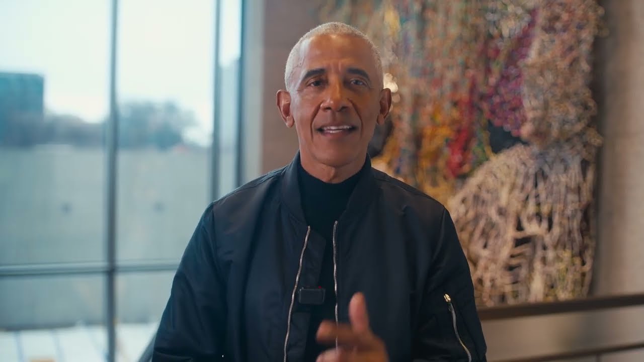 BARACK OBAMA and MICHELLE OBAMA announce that the Obama Presidential Center Opens June 19