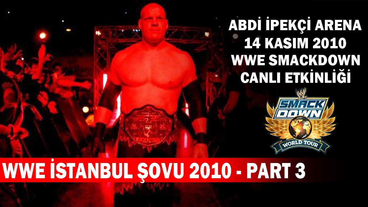 WWE Smackdown House Show İstanbul - Abdi İpekçi Arena 2010 Part3