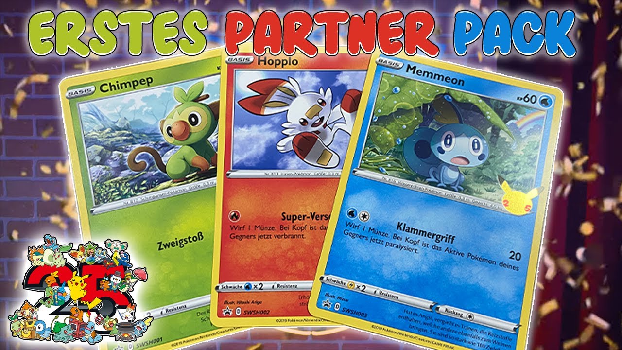 Das erste Partner Pack von 25 Jahre Pokemon 🥳