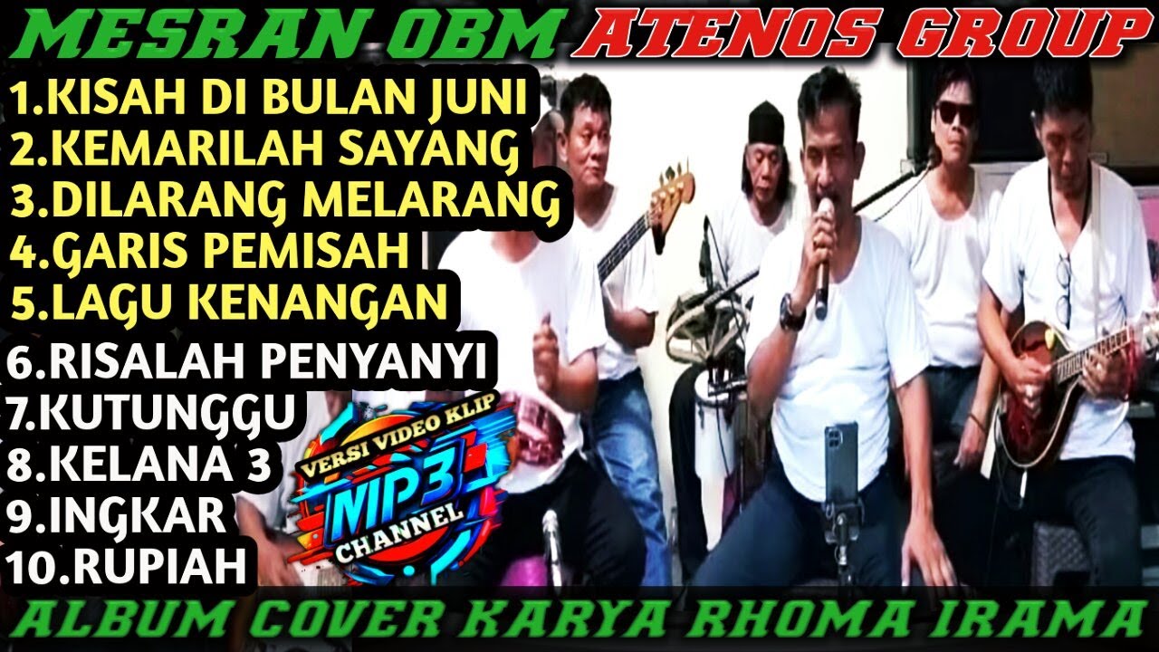 MESRAN OBM-ATENOS GROUP-ALBUM COVER-KARYA RHOMA IRAMA