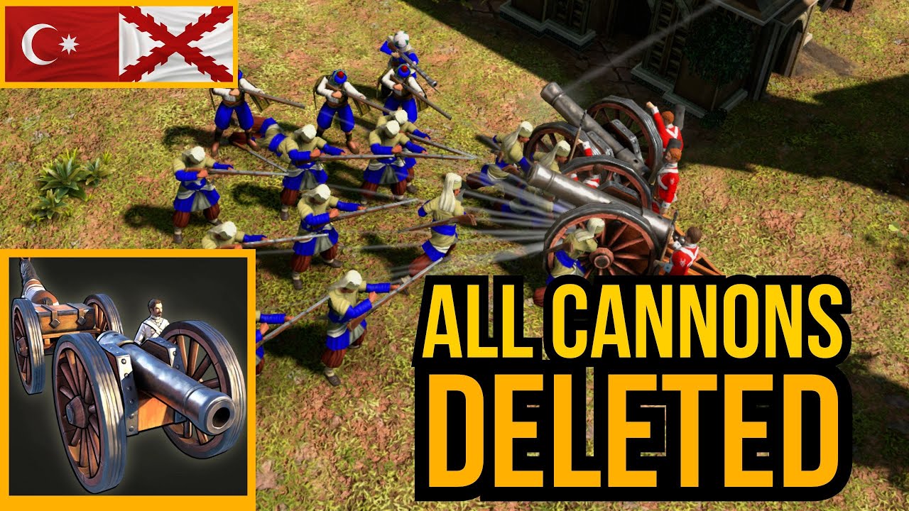 AOE3 Ranked | Age of Empires 3 BEST Civilization Destroys All Royal Spanish Cannons