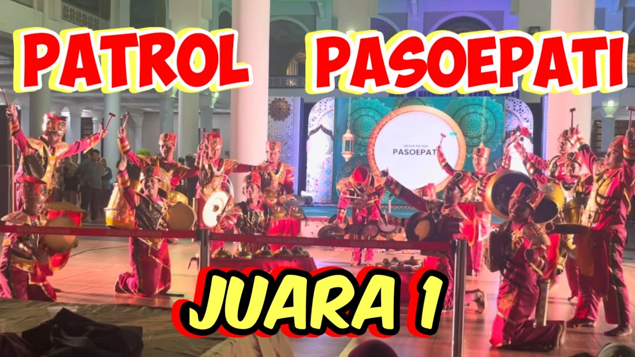 PATROL PASOEPATI JUARA 1 LOMBA DI MASJID AL AKBAR SURABAYA 2026