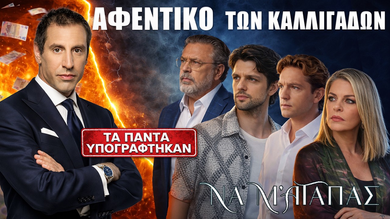 ΒΟΜΒΑ στο «Να μ’ αγαπάς»! Ο Μάκης τους ΤΕΛΕΙΩΝΕΙ: Επώνυμο Καλλιγάς, λεφτά, μετοχές, αυτοκίνητο