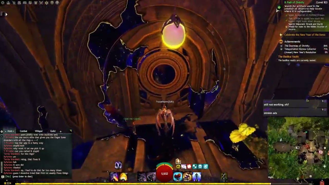 GW2- (New Player) Day 54 Part 2-  VoE Story, Mastery Point Hunting, Map Completion