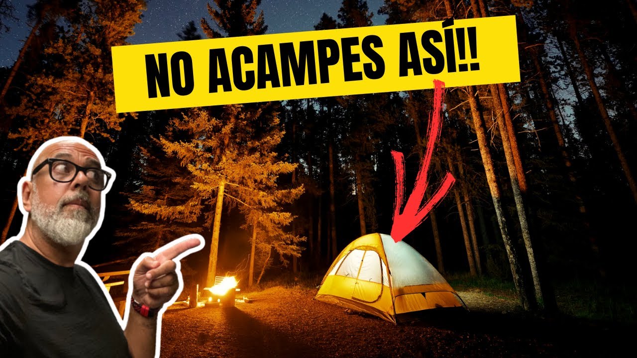 5 Errores FATALES al Hacer Acampada Libre (y C&oacute;mo Evitarlos)